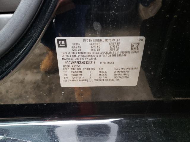Photo 10 from auction – 2017 CHEVROLET SILVERADO with VIN 1GCVKREC5HZ134212