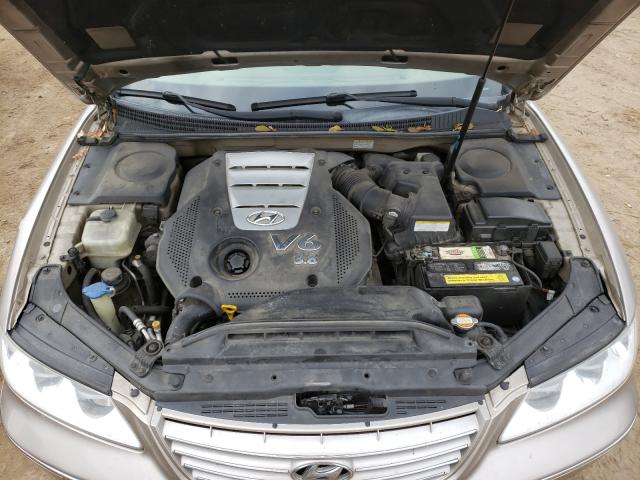 Photo 7 from auction – 2007 HYUNDAI AZERA SE with VIN KMHFC46F87A177271