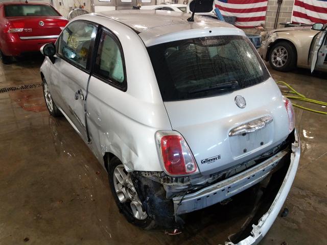 Photo 3 from auction – 2012 FIAT 500 POP with VIN 3C3CFFAR1CT123894
