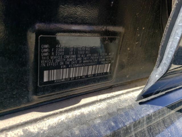 Photo 10 from auction – 2013 SUBARU LEGACY 2.5 with VIN 4S3BMBB6XD3048863