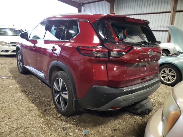Photo 3 from auction – 2021 NISSAN ROGUE SL with VIN 5N1AT3CA8MC704934