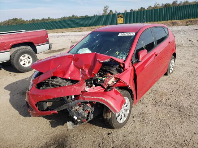 Photo 2 from auction – 2017 HYUNDAI ACCENT SE with VIN KMHCT5AEXHU335584