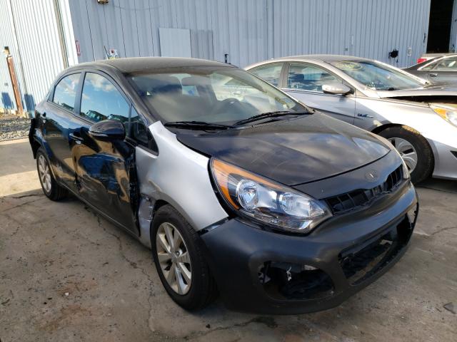 KIA RIO 2013 with VIN KNADN5A31D6124934 - Photo from auction