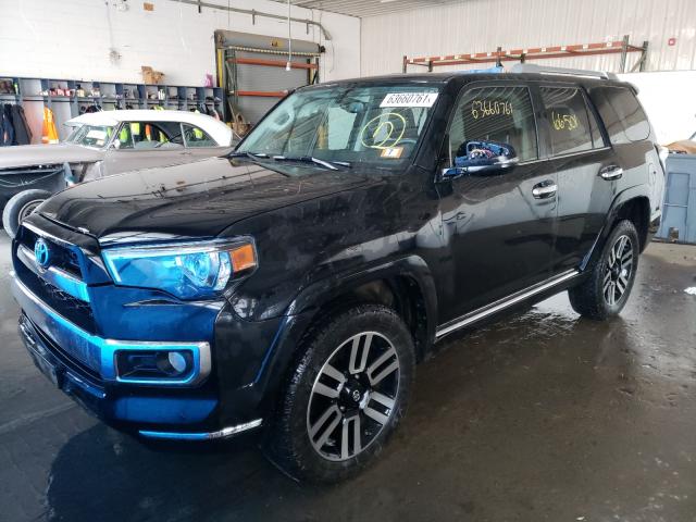 Photo 2 from auction – 2016 TOYOTA 4RUNNER SR with VIN JTEBU5JR6G5294701