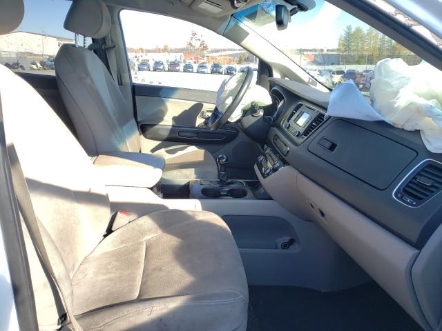 Photo 5 from auction – 2015 KIA SEDONA LX with VIN KNDMB5C12F6071560