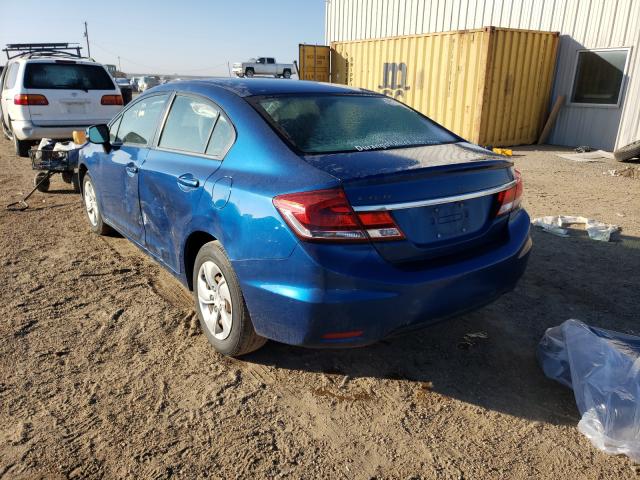 Photo 3 from auction – 2013 HONDA CIVIC LX with VIN 2HGFB2F58DH570608