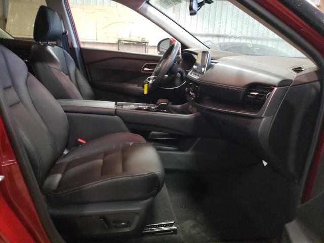 Photo 5 from auction – 2021 NISSAN ROGUE SL with VIN 5N1AT3CA8MC704934