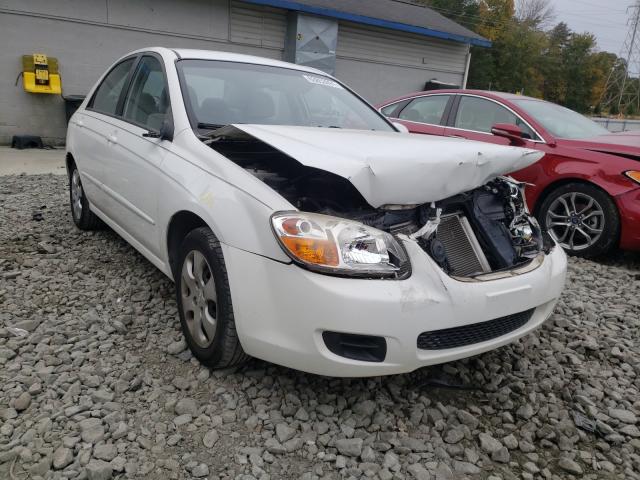 KIA SPECTRA EX 2008 with VIN KNAFE121185549189 - Photo from auction