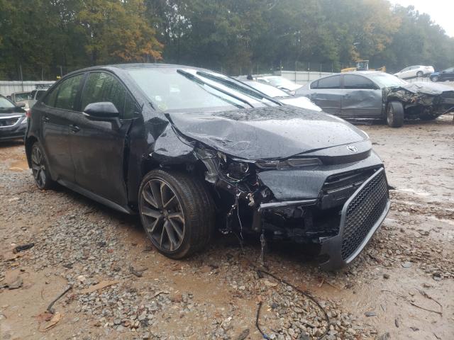 TOYOTA COROLLA SE 2022 with VIN JTDS4MCE2NJ087090 - Photo from auction
