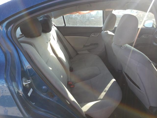 Photo 6 from auction – 2013 HONDA CIVIC LX with VIN 2HGFB2F58DH570608