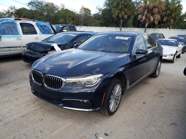 Photo 2 from auction – 2017 BMW 740 I with VIN WBA7E2C53HG740161
