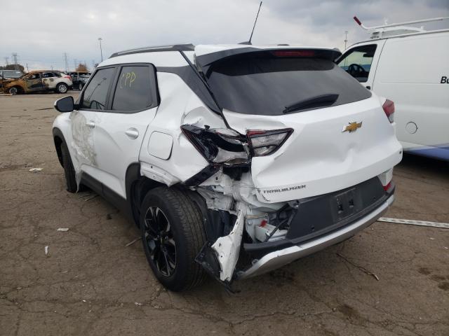 Photo 3 from auction – 2021 CHEVROLET TRAILBLAZE with VIN KL79MPS27MB035967