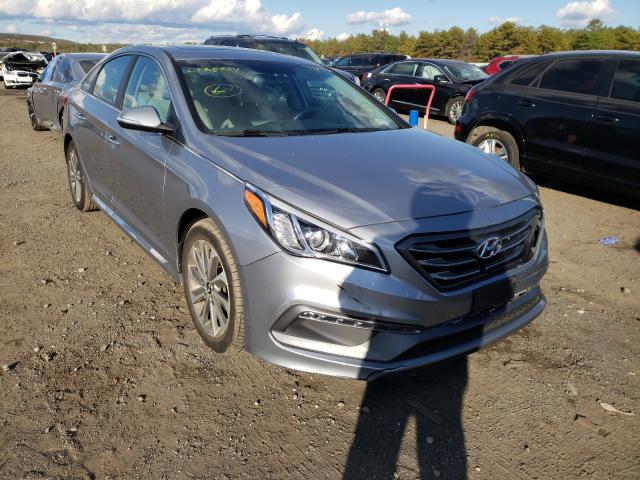 HYUNDAI SONATA SPO 2017 with VIN 5NPE34AF1HH498408 - Photo from auction