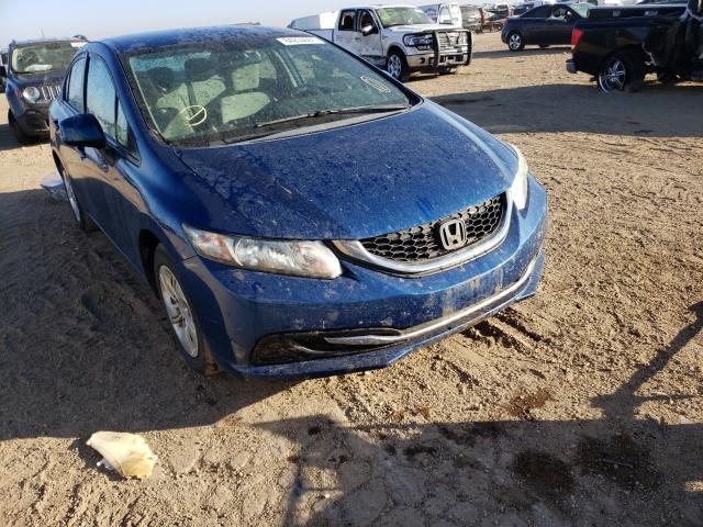HONDA CIVIC LX 2013 with VIN 2HGFB2F58DH570608 - Photo from auction