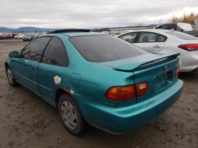 Photo 3 from auction – 1994 HONDA CIVIC EX with VIN 2HGEJ1232RH537849