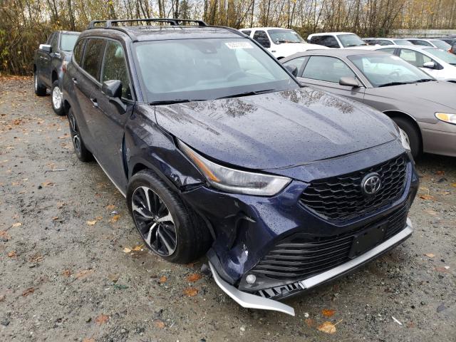 Photo 1 from auction – 2021 TOYOTA HIGHLANDER with VIN 5TDLZRBH1MS058874