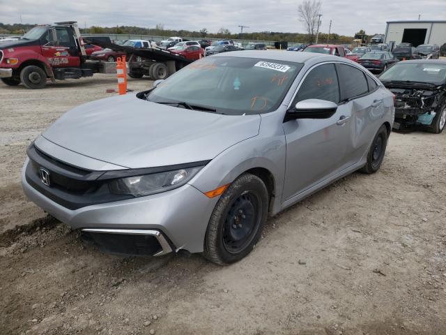 Photo 2 from auction – 2019 HONDA CIVIC LX with VIN 19XFC2F69KE018001