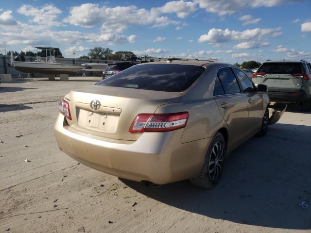 Photo 4 from auction – 2011 TOYOTA CAMRY BASE with VIN 4T1BF3EK1BU707487