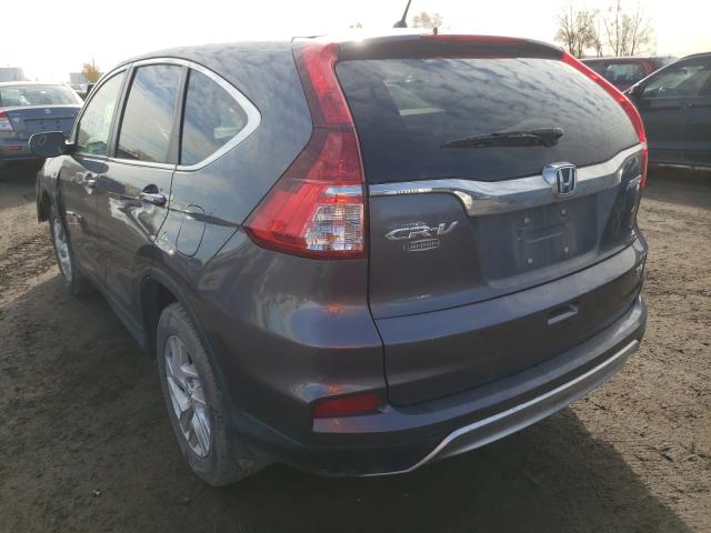 Photo 3 from auction – 2016 HONDA CR-V SE with VIN 2HKRM4H40GH131422