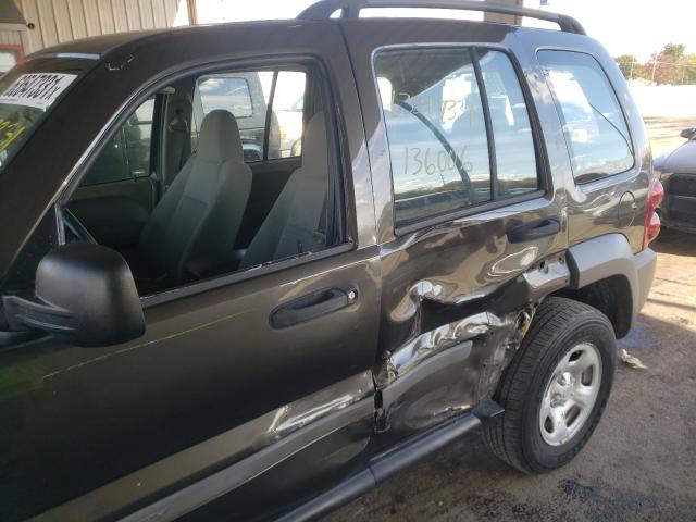 Photo 9 from auction – 2006 JEEP LIBERTY SP with VIN 1J4GL48K06W245643