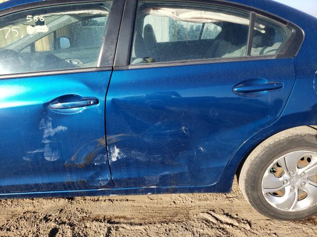 Photo 9 from auction – 2013 HONDA CIVIC LX with VIN 2HGFB2F58DH570608