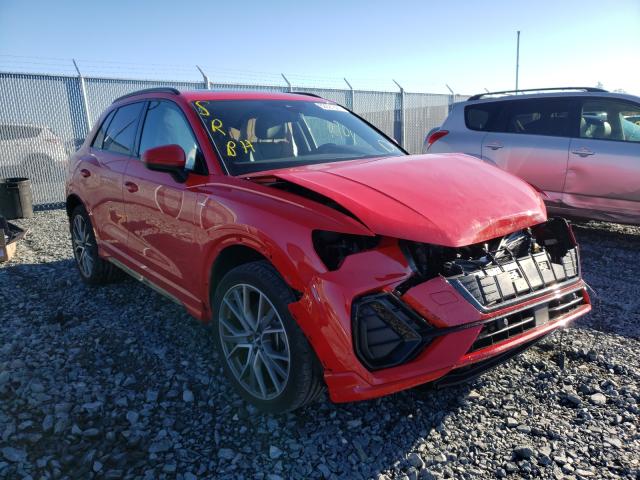 Photo 1 from auction – 2020 AUDI Q3 PRESTIG with VIN WA1FECF39L1042335