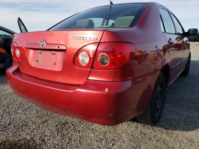 Photo 4 from auction – 2008 TOYOTA COROLLA CE with VIN 2T1BR32E58C930101