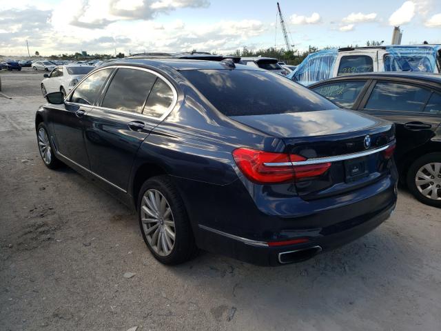 Photo 3 from auction – 2017 BMW 740 I with VIN WBA7E2C53HG740161