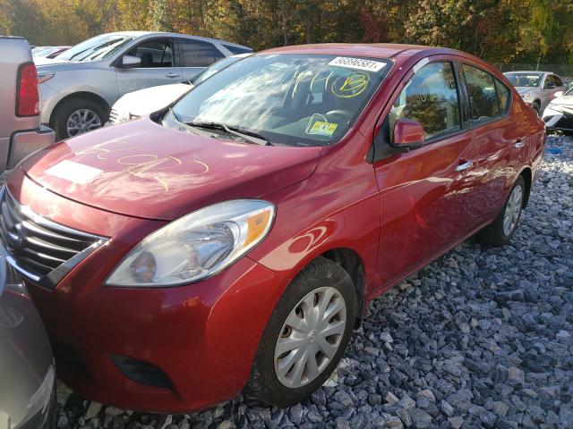 Photo 2 from auction – 2014 NISSAN VERSA with VIN 3N1CN7AP1EL845147