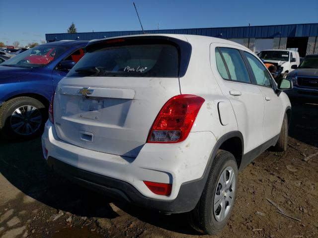 Photo 4 from auction – 2017 CHEVROLET TRAX LS with VIN 3GNCJKSB6HL214582