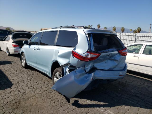 Photo 3 from auction – 2017 TOYOTA SIENNA LE with VIN 5TDKZ3DC7HS874665