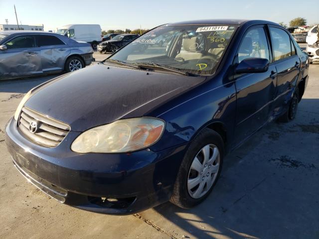 Photo 2 from auction – 2003 TOYOTA COROLLA CE with VIN JTDBR32E730037401