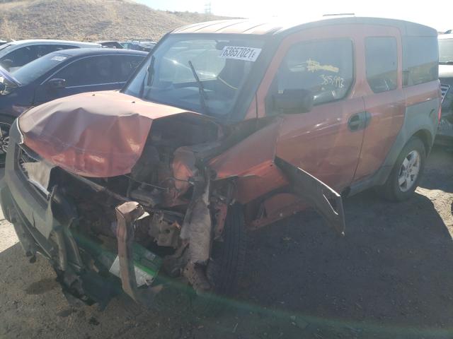 Photo 2 from auction – 2004 HONDA ELEMENT EX with VIN 5J6YH27584L005907