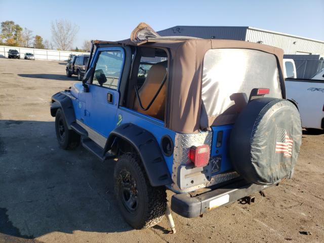 Photo 3 from auction – 2000 JEEP WRANGLER / with VIN 1J4FA49S6YP768629