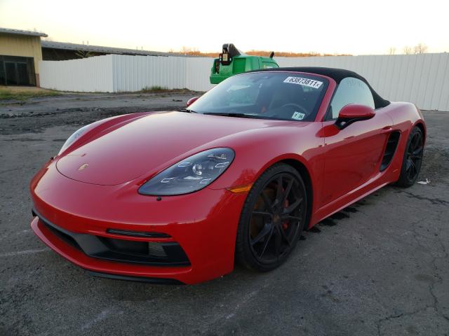 صورة رقم 2 من المزاد - 2019 PORSCHE BOXSTER S مع VIN WP0CB2A86KS228308