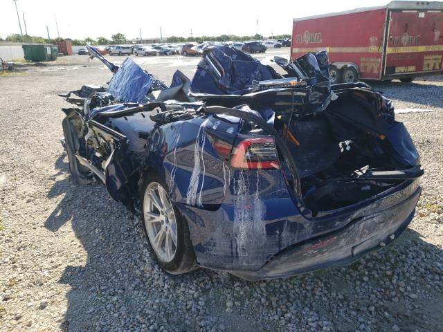 Photo 3 from auction – 2021 TESLA MODEL Y with VIN 5YJYGDEE5MF060759