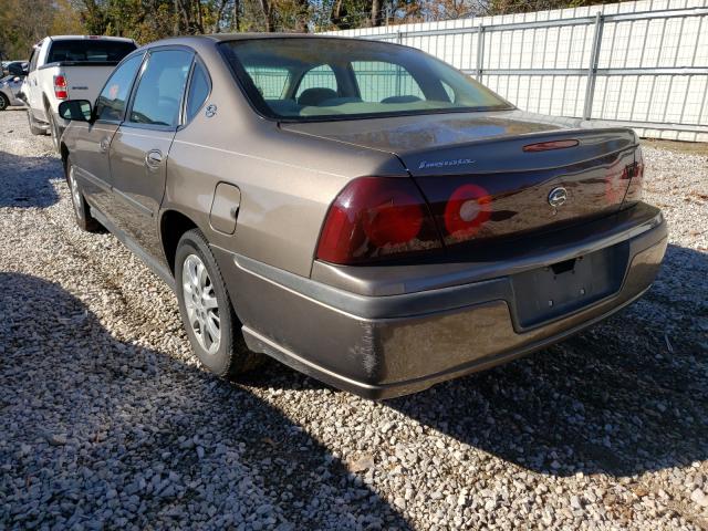 Photo 3 from auction – 2003 CHEVROLET IMPALA with VIN 2G1WF52EX39112046