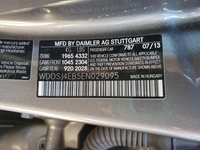 Photo 10 from auction – 2014 MERCEDES-BENZ C 250 with VIN WDDSJ4EB5EN029095
