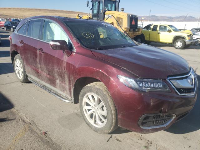 Photo 1 from auction – 2018 ACURA RDX TECHNO with VIN 5J8TB4H50JL013492