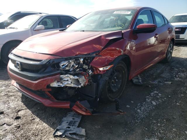 Photo 2 from auction – 2019 HONDA CIVIC LX with VIN 19XFC2F61KE009907