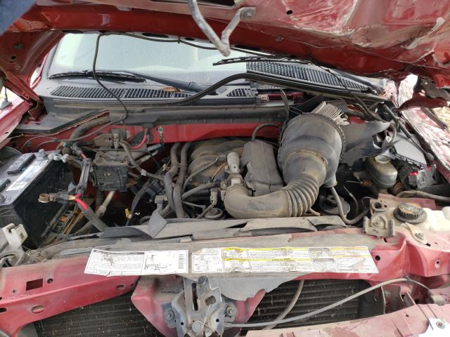 Photo 7 from auction – 2001 FORD F150 with VIN 1FTZF17221NA52933