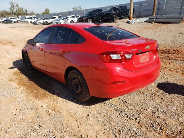 Photo 3 from auction – 2016 CHEVROLET CRUZE LS with VIN 1G1BC5SM0G7303836