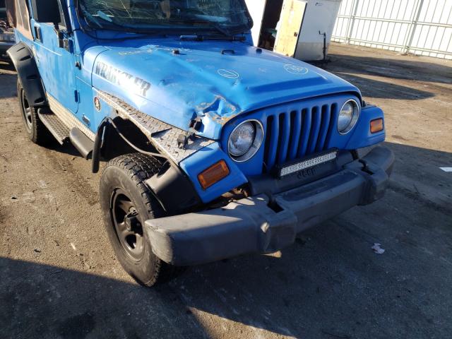 Photo 10 from auction – 2000 JEEP WRANGLER / with VIN 1J4FA49S6YP768629