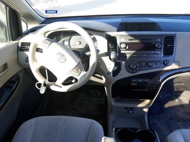 Photo 9 from auction – 2012 TOYOTA SIENNA LE with VIN 5TDKK3DC2CS205314