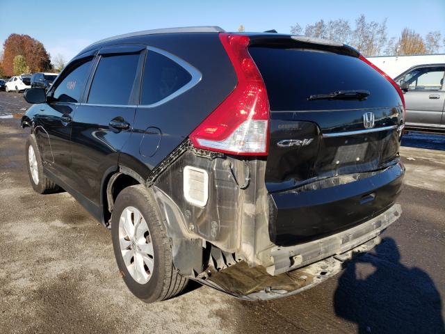 Photo 3 from auction – 2014 HONDA CR-V EXL with VIN 5J6RM4H78EL010358