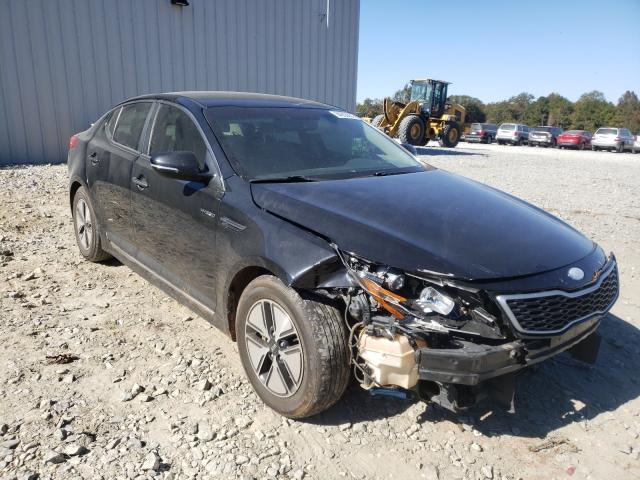 KIA OPTIMA HYB 2013 with VIN KNAGM4ADXD5040491 - Photo from auction
