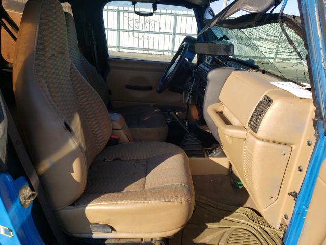 Photo 5 from auction – 2000 JEEP WRANGLER / with VIN 1J4FA49S6YP768629