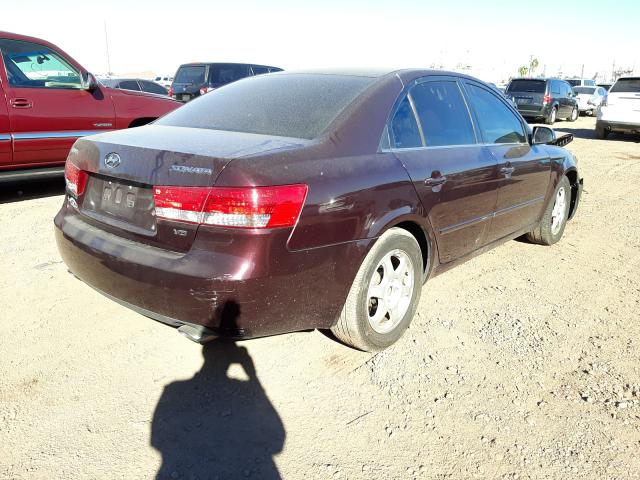 Photo 4 from auction – 2006 HYUNDAI SONATA GLS with VIN 5NPEU46F56H036694