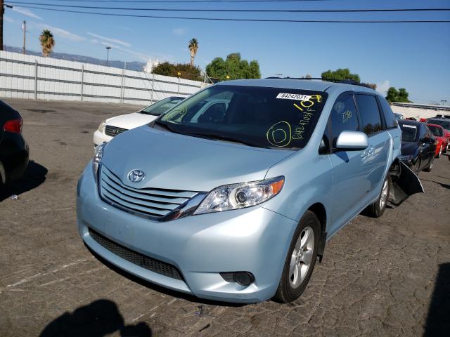 Photo 2 from auction – 2017 TOYOTA SIENNA LE with VIN 5TDKZ3DC7HS874665