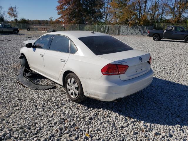 Photo 3 from auction – 2013 VOLKSWAGEN PASSAT S with VIN 1VWAP7A3XDC080183